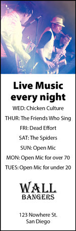 Event or Music Ad